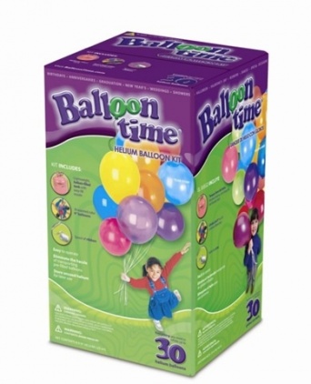 Helium sada Balloon Time - 30 balónků